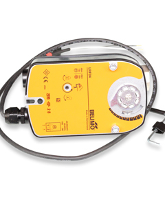 Ball valve 1" fm w/winch motor type LRF24 open/close 24V fit